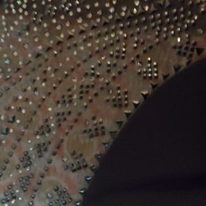 Elegant Beaded Black Evening Gown